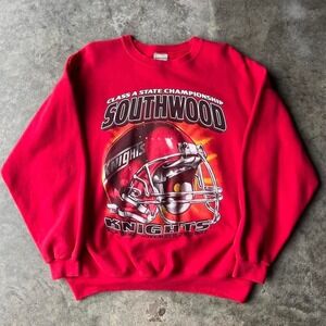 vintage 00s lee football crewneck